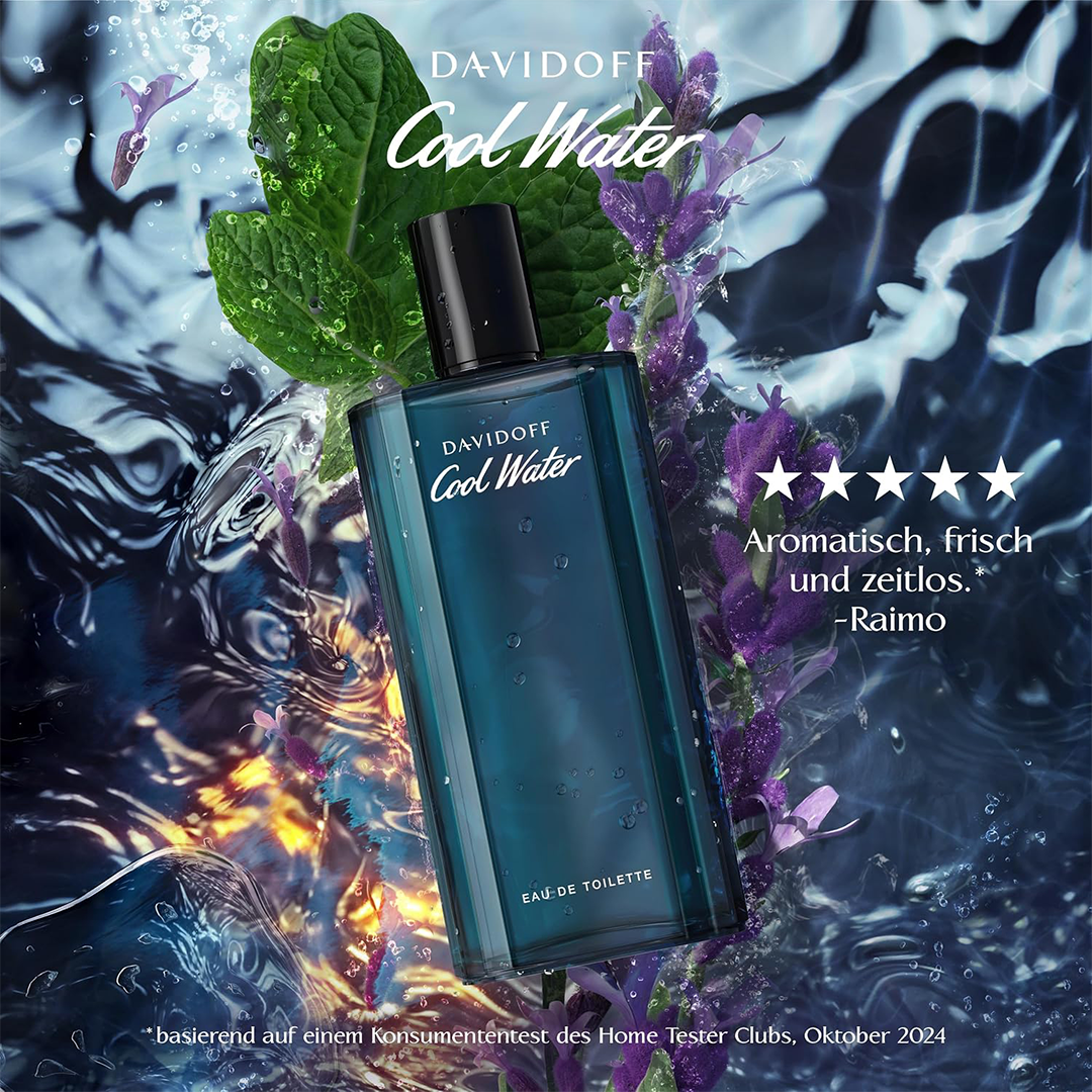 Davidoff Cool Water for Men (75ml) The Ultimate Aquatic Eau De Toilette