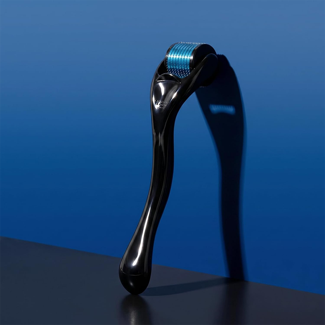RoselynBoutique Beard Growth Derma Roller (0.25mm) 540 Titanium Microneedles