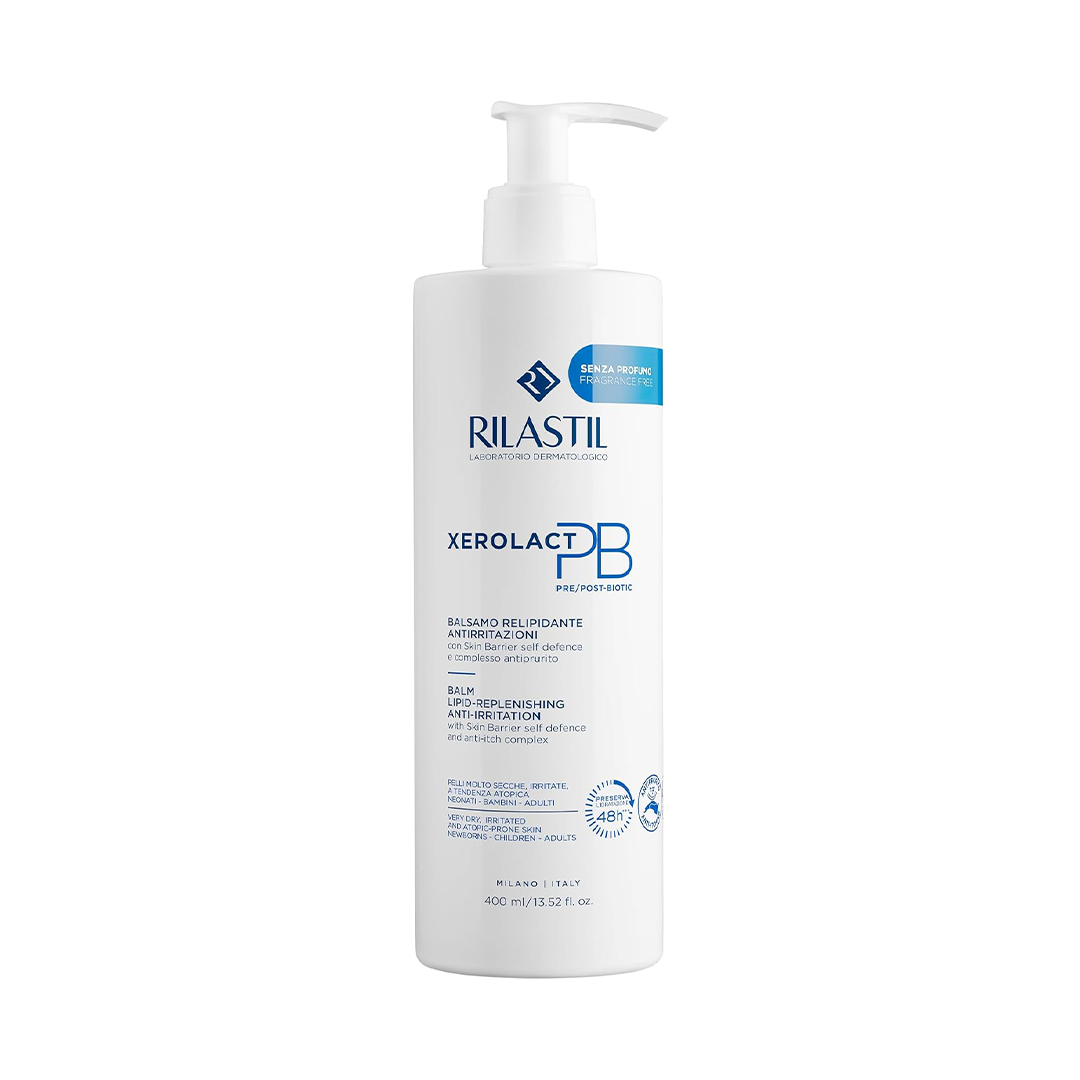 Rilastil Xerolact PB Balm (400ml) The "Microbiome-Balanced" Skin Barrier Rescue