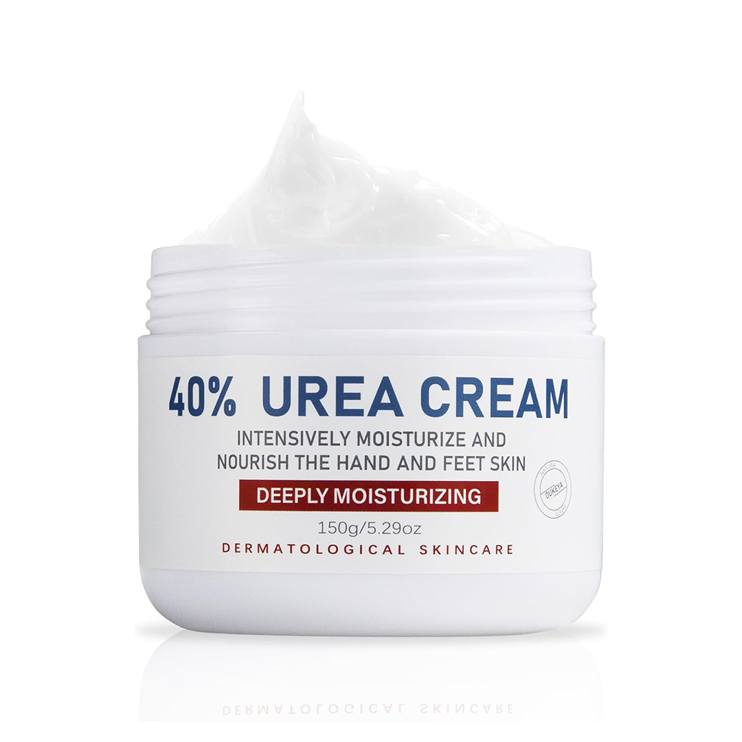 OUKEYA Urea 40% Foot & Hand Cream Maximum Strength Moisturizing Cream for Dry Cracked Skin Repair & Softening Care 150g