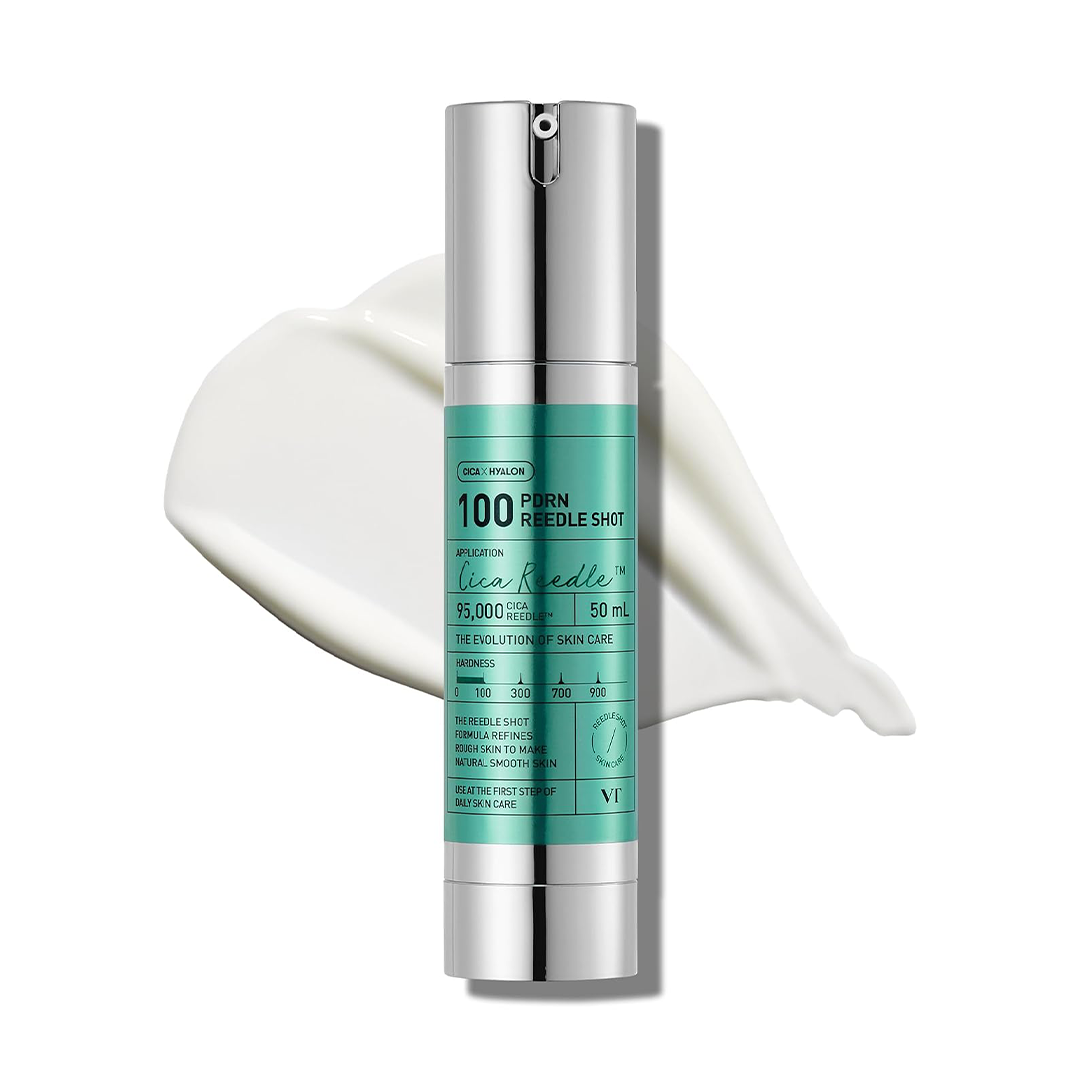 VT COSMETICS PDRN Reedle Shot 100 Serum Vegan PDRN & Microneedling Booster, 50ml
