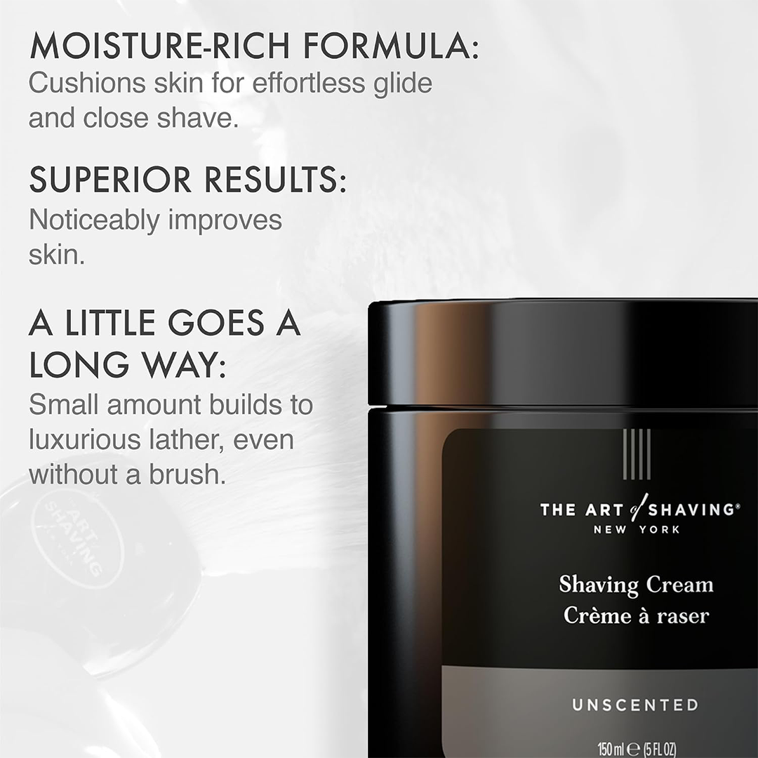 The Art of Shaving Shaving Cream Rich, Moisturizing Shave Cream