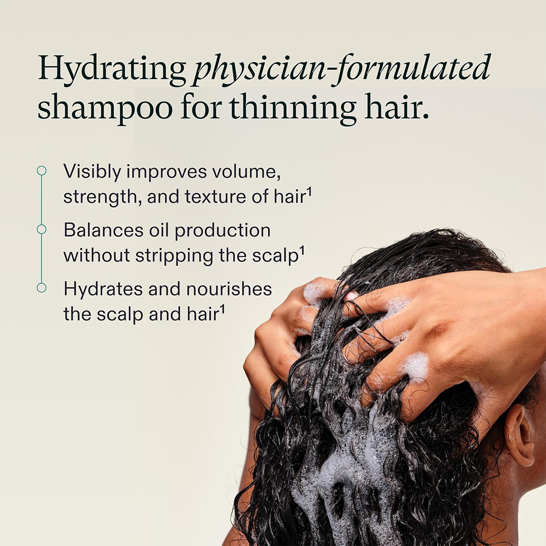 Nutrafol Shampoo Cleanse & Hydrate for Thinning Hair, 8.1 fl oz