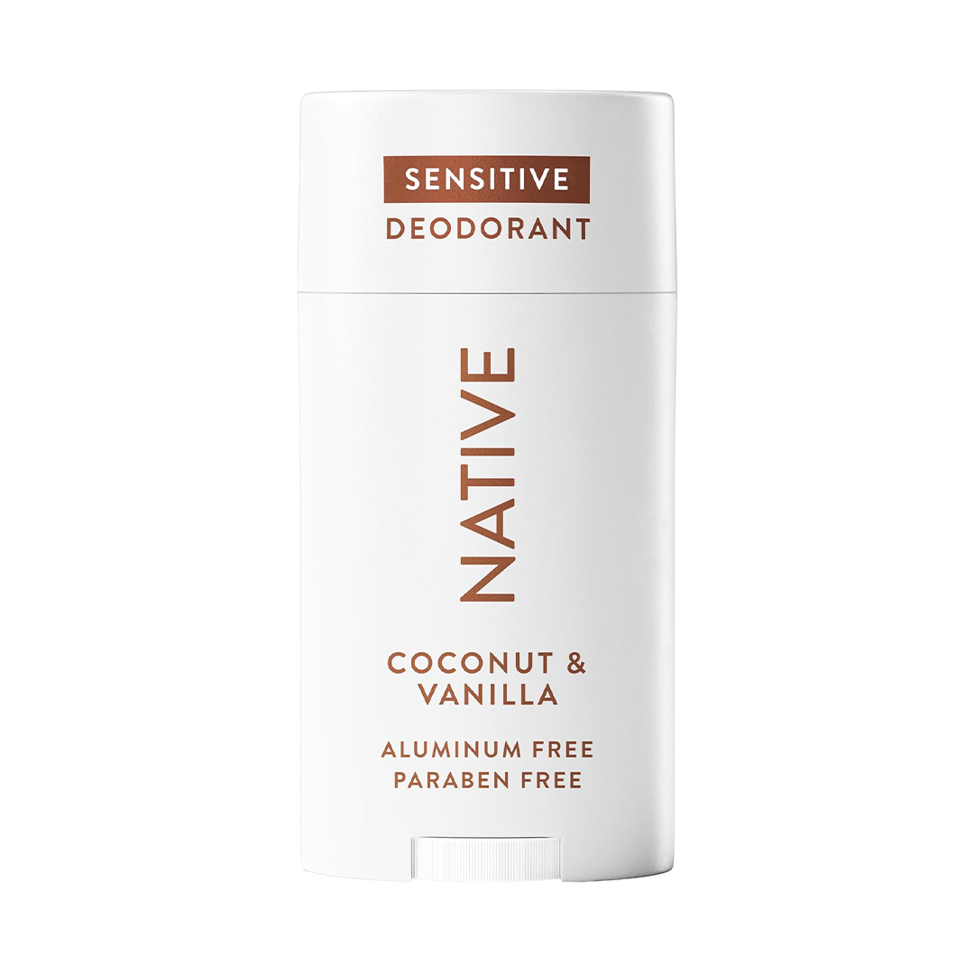 Native Sensitive Deodorant Coconut & Vanilla Aluminum-Free 72-Hour Odor Control