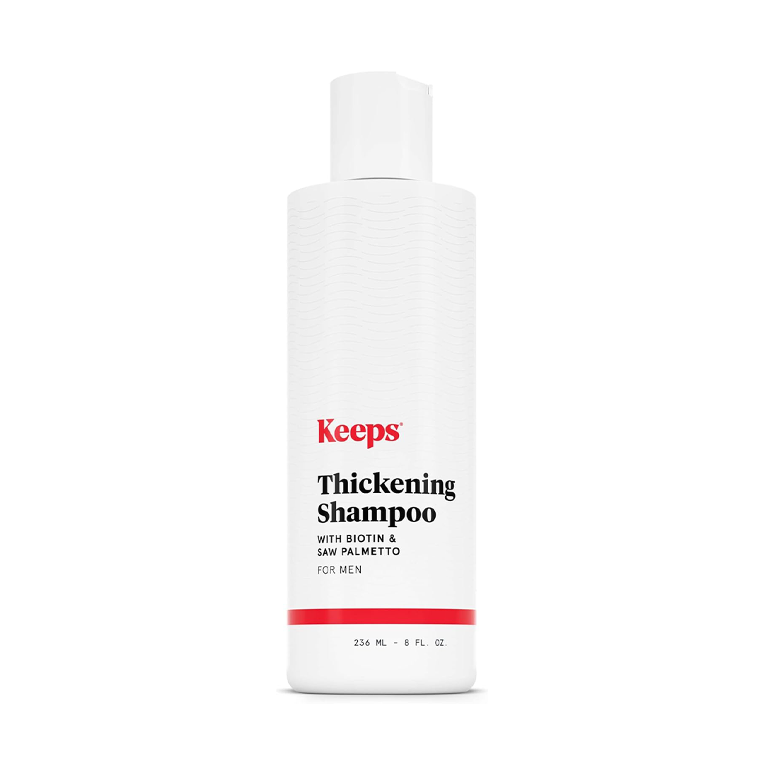 Keeps Mens Hair Loss Shampoo Biotin, DHT Blocker with Saw Palmetto & Caffeine