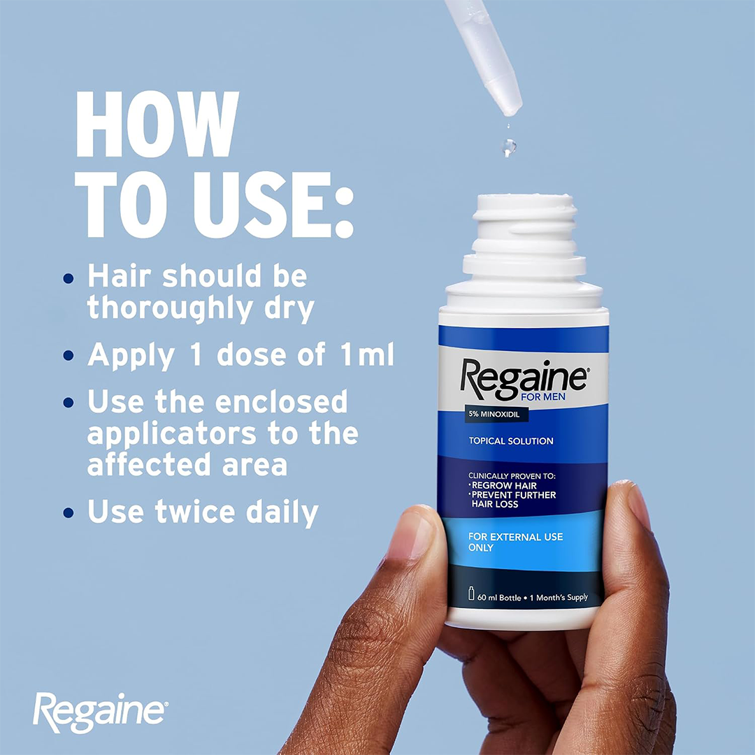 Regaine Men 5% Minoxidil Topical Solution 60ml