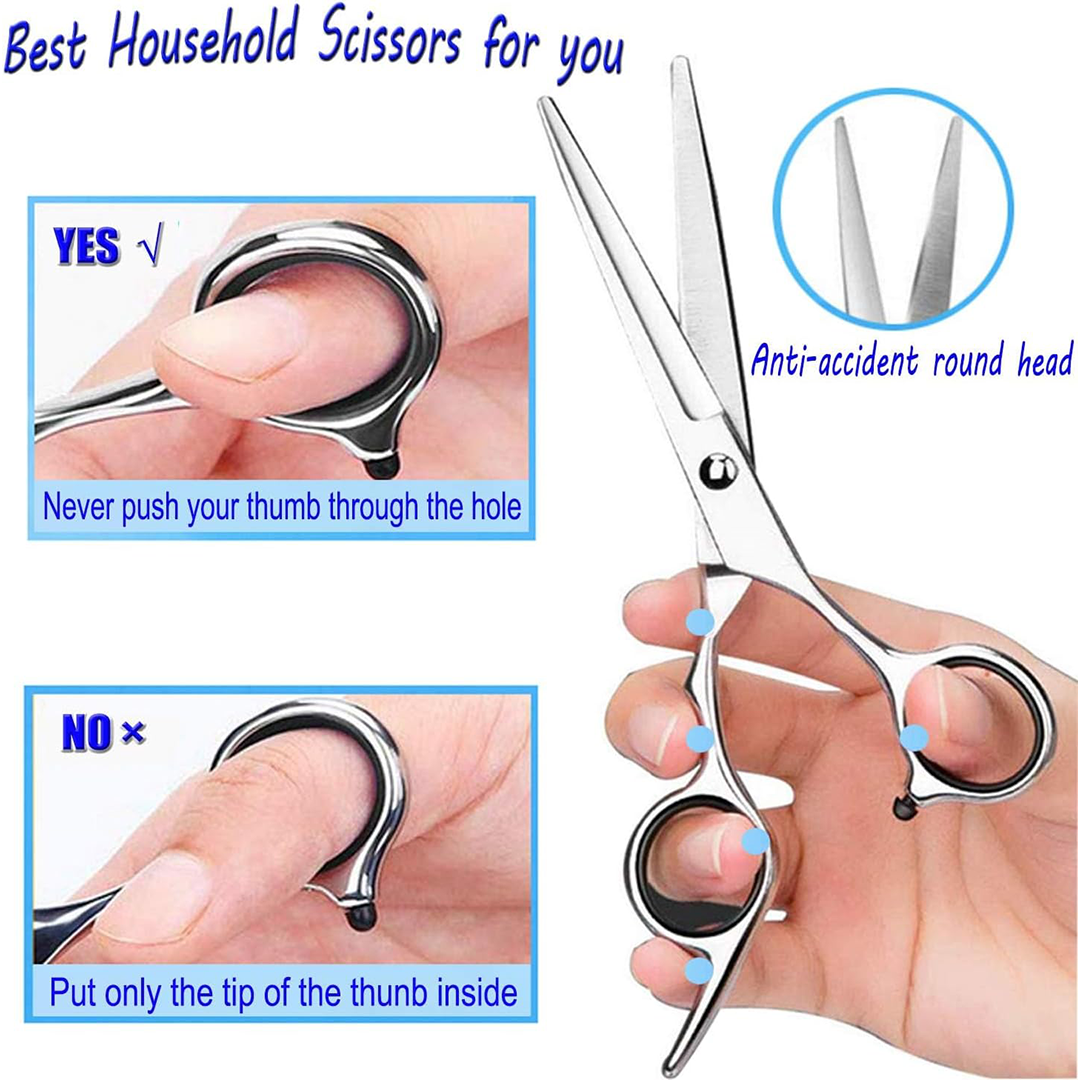 Professional Stainless Steel Hair Cutting Scissors 6.7 Inch