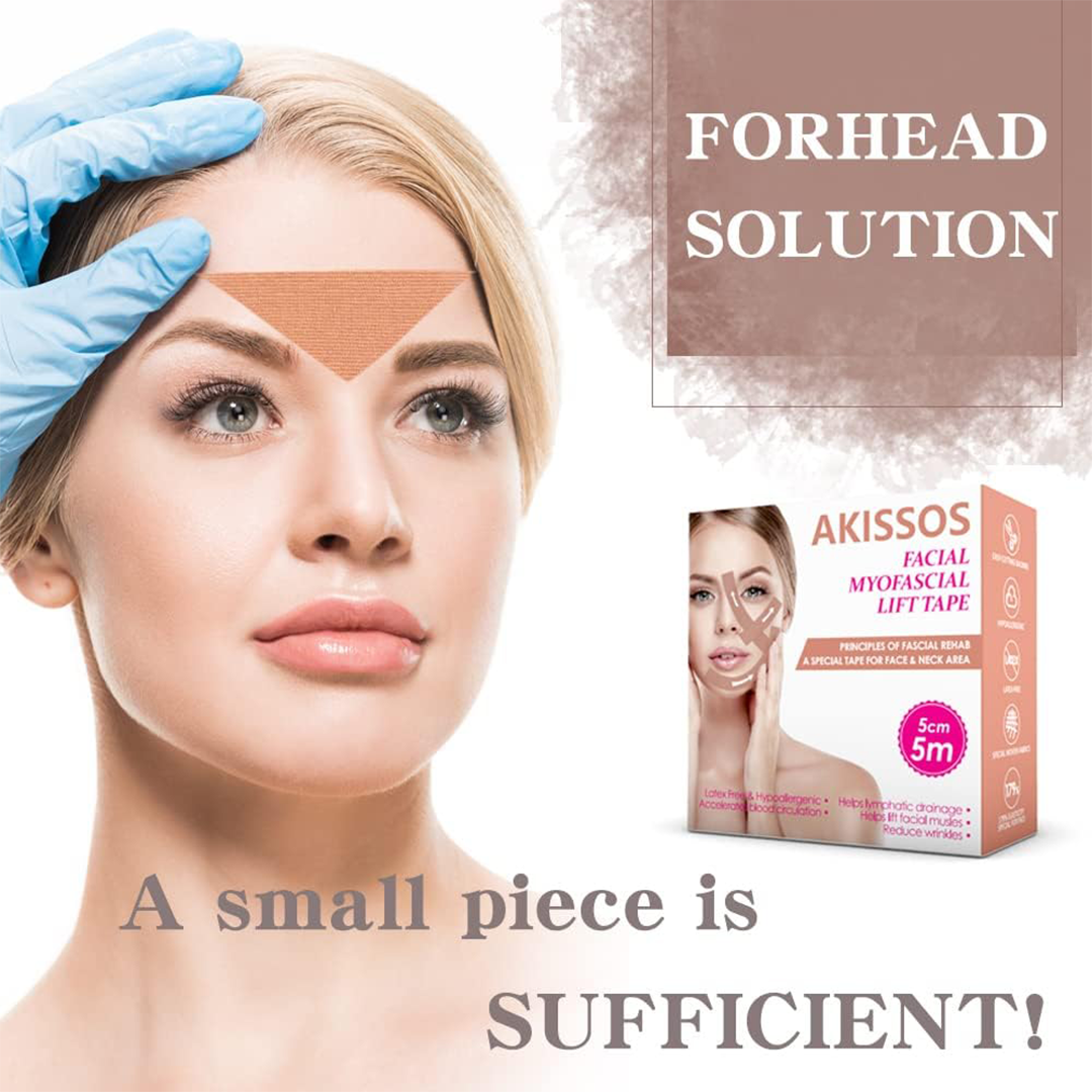 Akissos Forehead Wrinkle Patches 5cm x 5m Roll