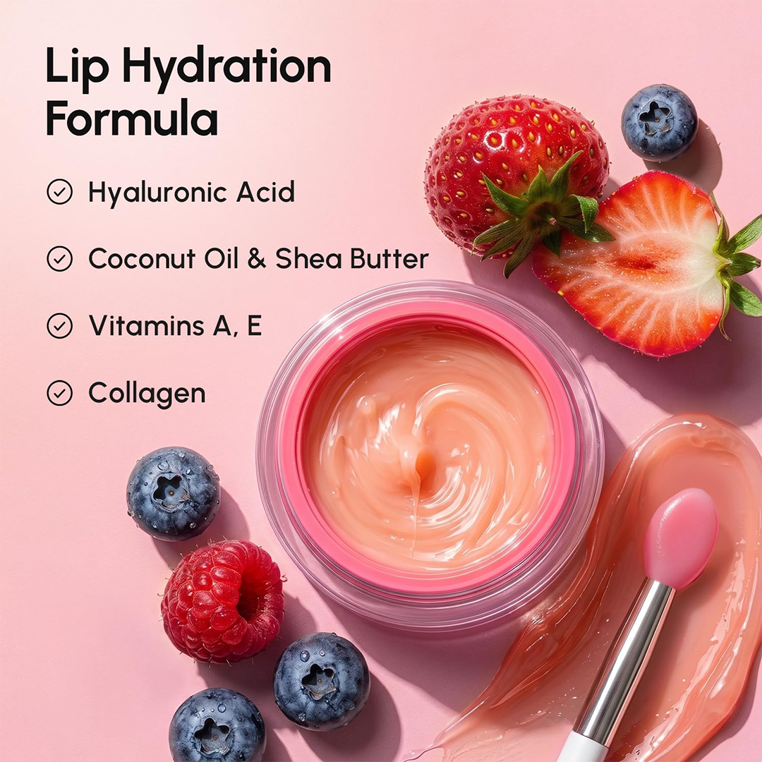 MAREE Overnight Lip Mask with Hyaluronic Acid and Collagen