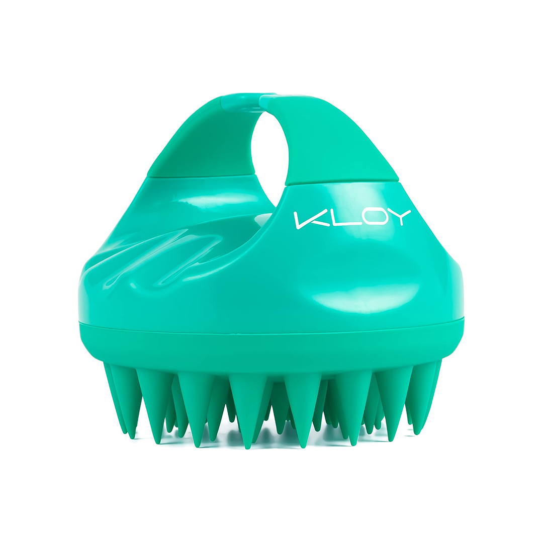 KLOY Hair Scalp Massager Shampoo Brush  with Soft Silicone Bristles for Scalp Care Hair Washing and Shower Use