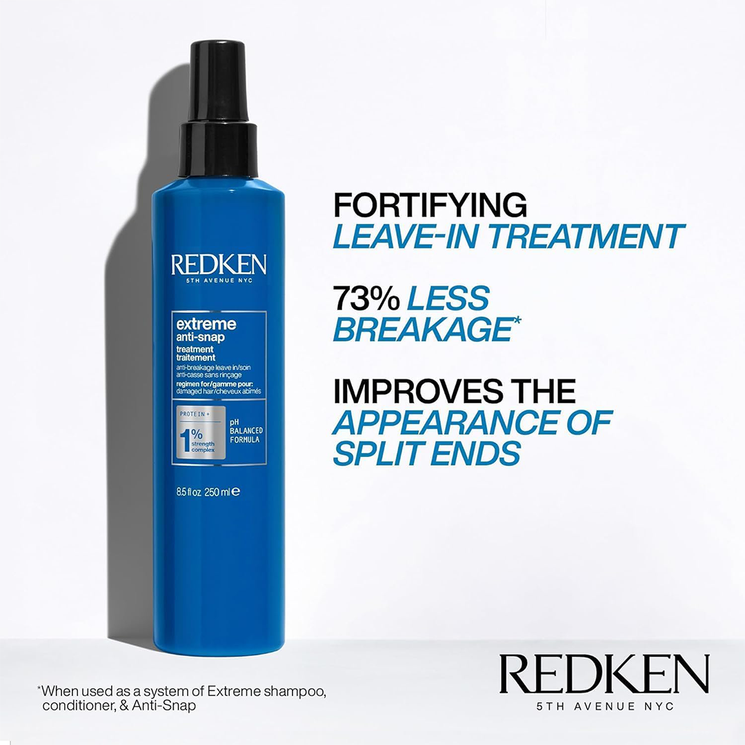 Redken Extreme Anti-Snap Treatment Hair Spray for Damaged Hair Anti-Breakage & Heat Protection 250ml