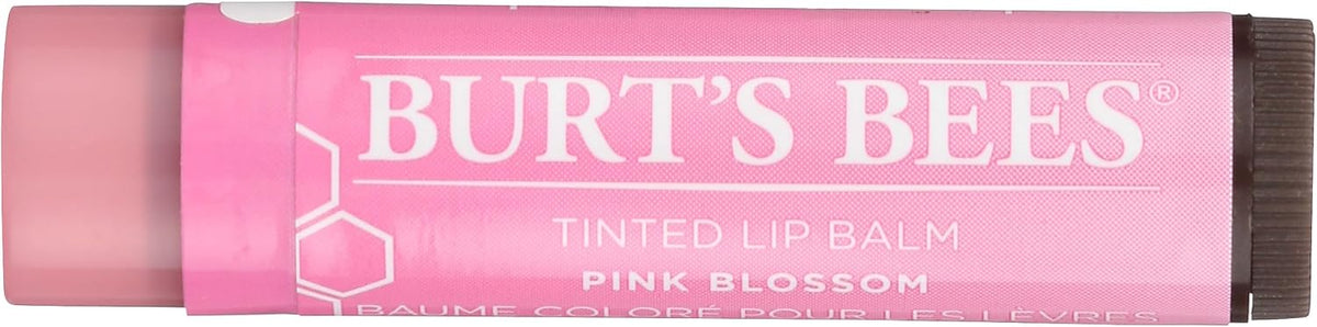 Burt Bees Tinted Lip Balm Pink Blossom
