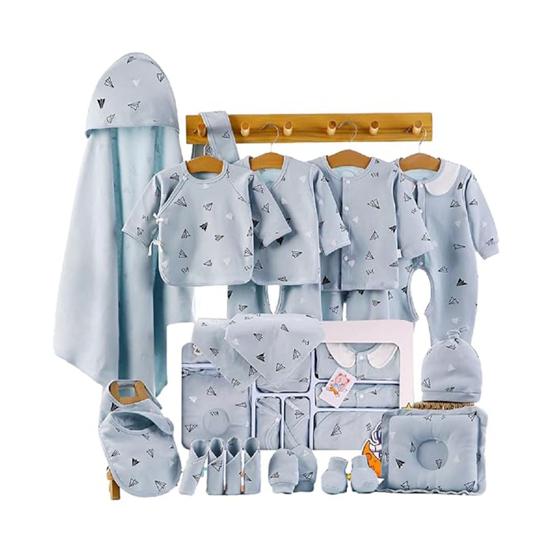 HALAYAYA Newborn Baby Gift Set Premium Cotton Layette Set (03 Months)