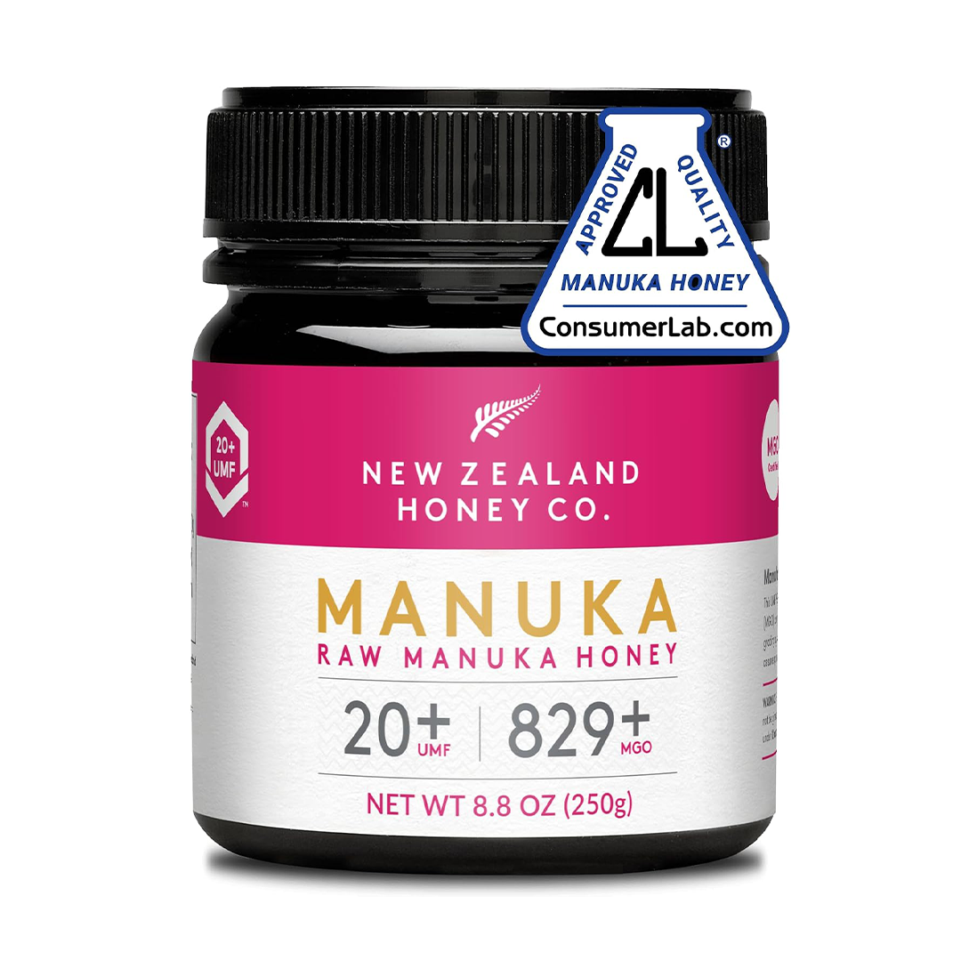 New Zealand Honey Co. Mānuka Honey UMF 20+ MGO 829+ – 250g