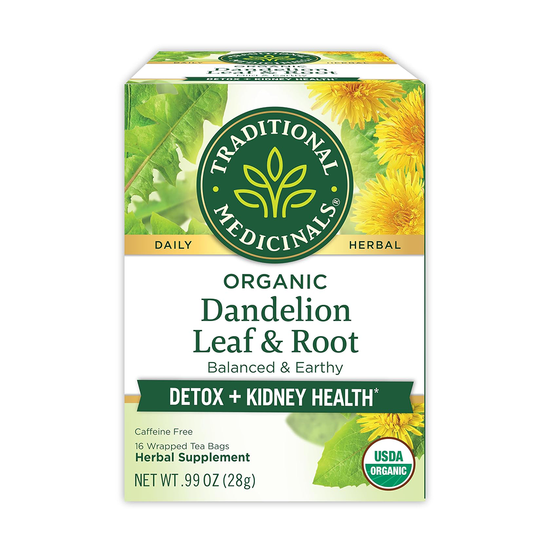 Traditional Medicinals Organic Dandelion Leaf & Root The "Natural Diuretic" Cleanse