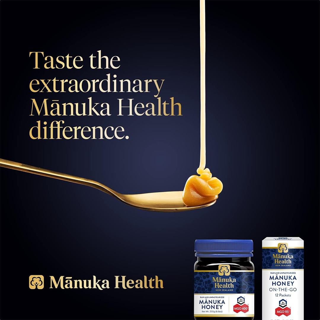 Manuka Health Bundle UMF 13+ Honey Jar + UMF 6+ Travel Packets New Zealand Manuka
