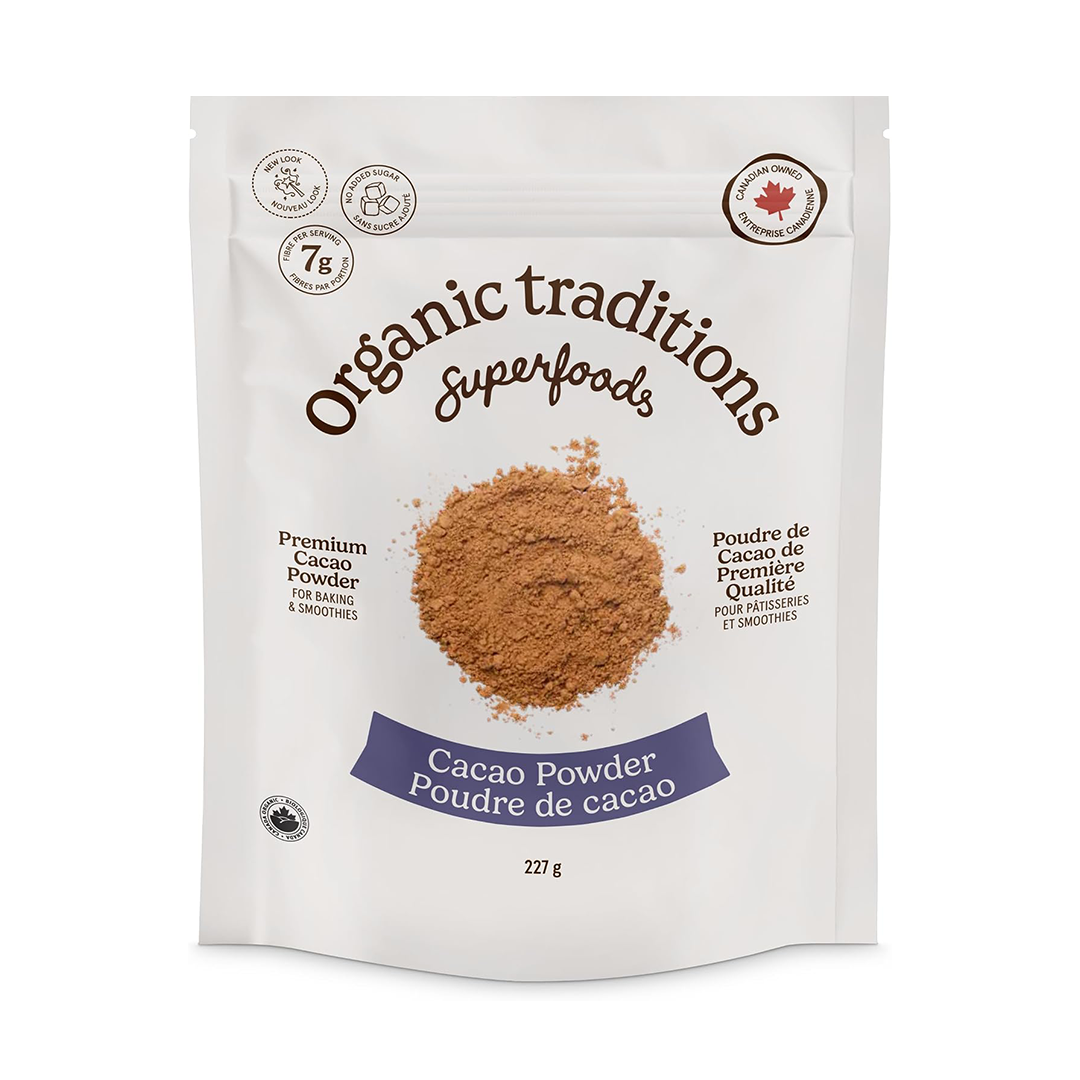 Organic Traditions Cacao Powder 227g