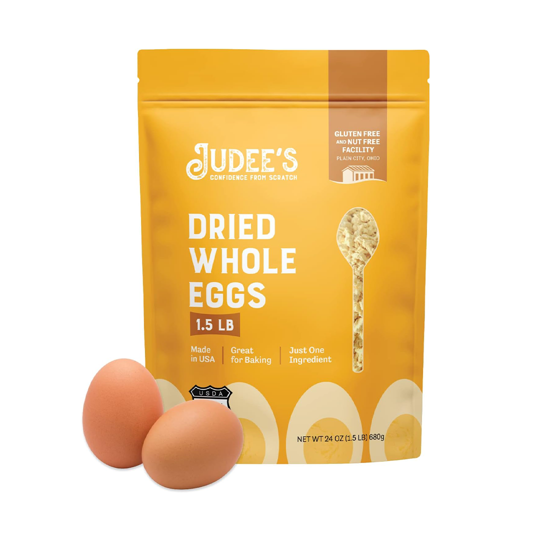 Judees Gluten Free Dried Whole Egg Powder 1.5 lb