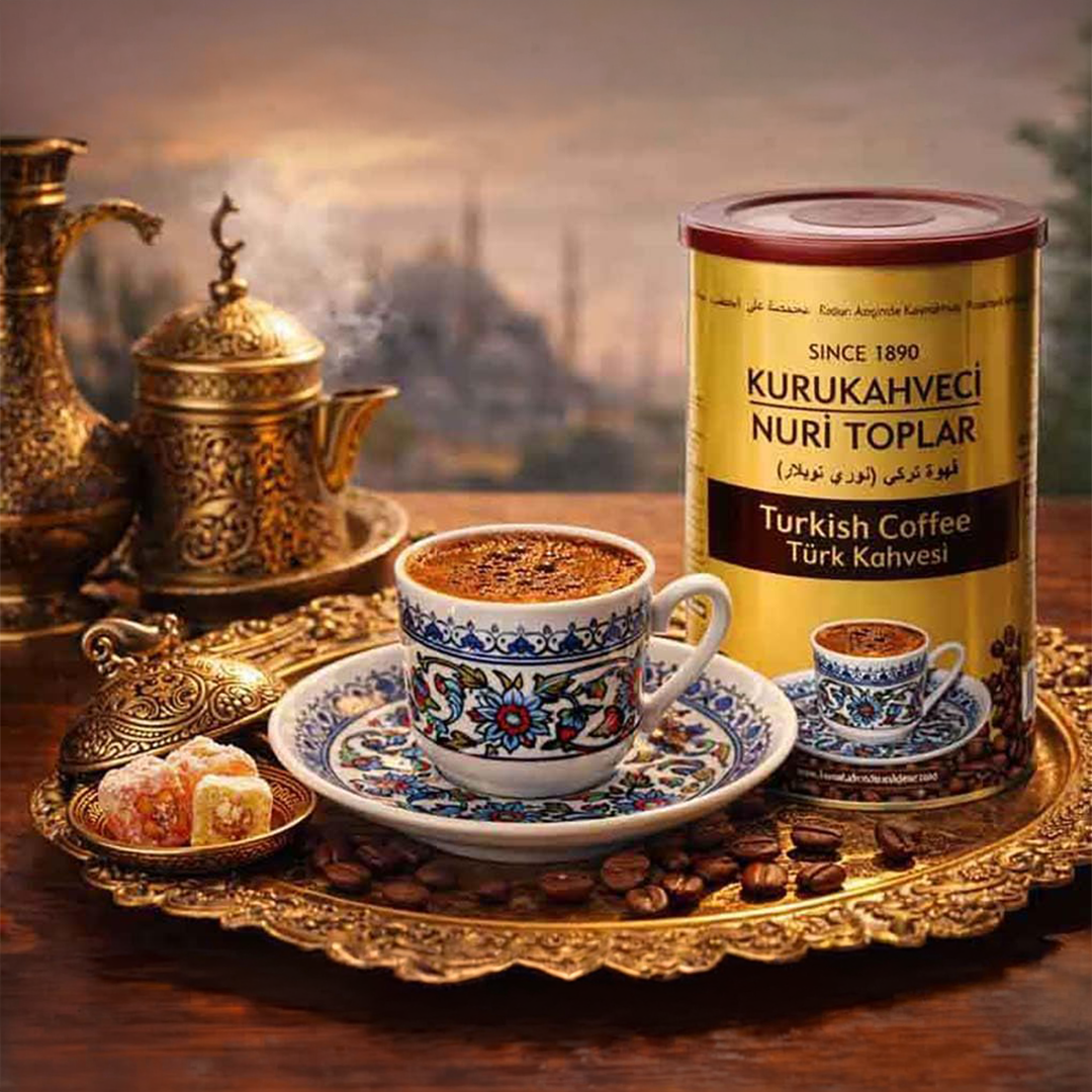 Kurukahveci Nuri Toplar Wood Roasted Turkish Coffee 250g