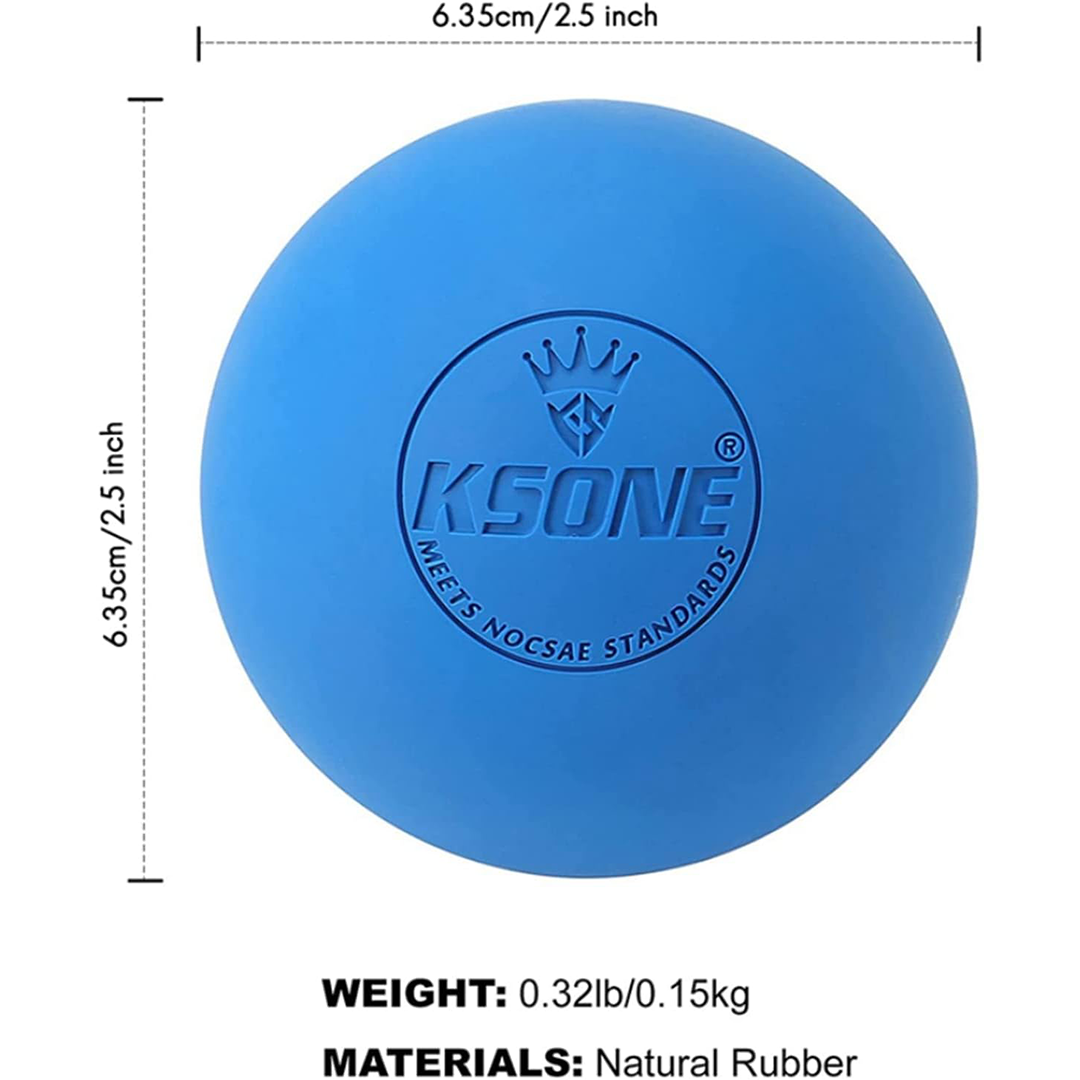 KSONE Massage Lacrosse Balls 2-Pack