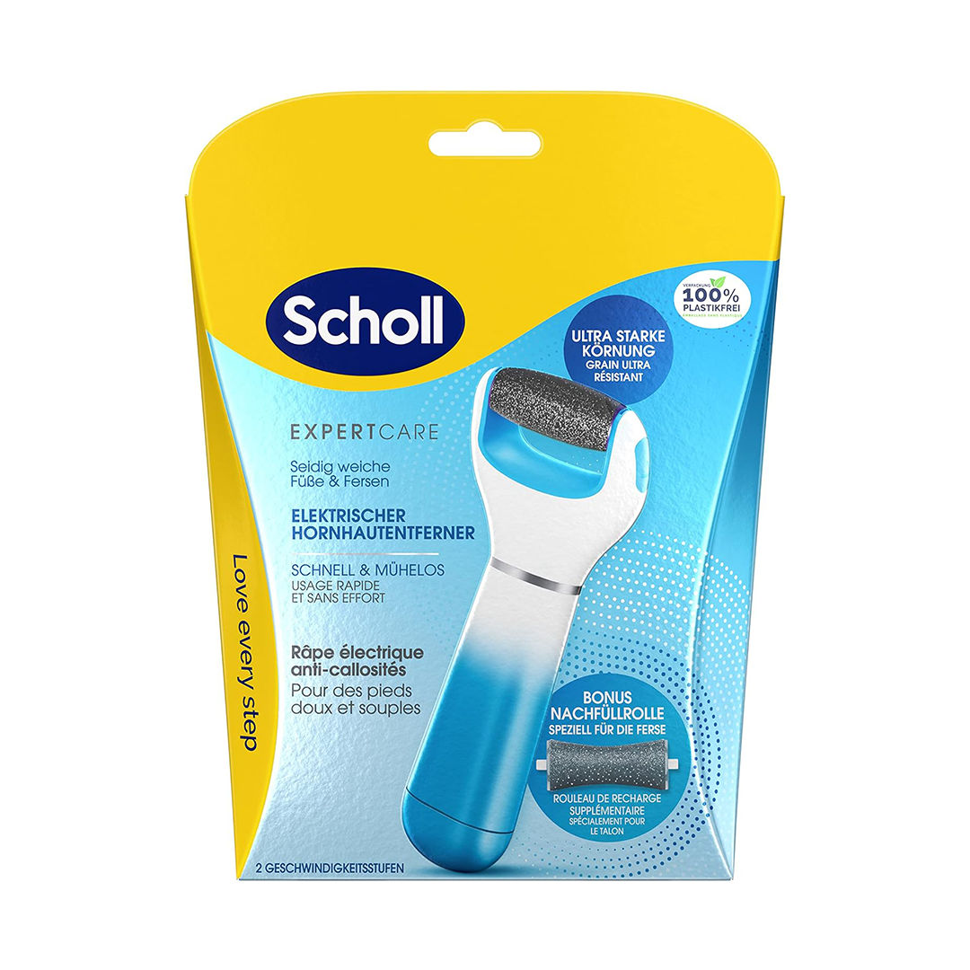 Scholl Expert Care Electric Callus Remover Smooth Feet with Sea Mineral Roller