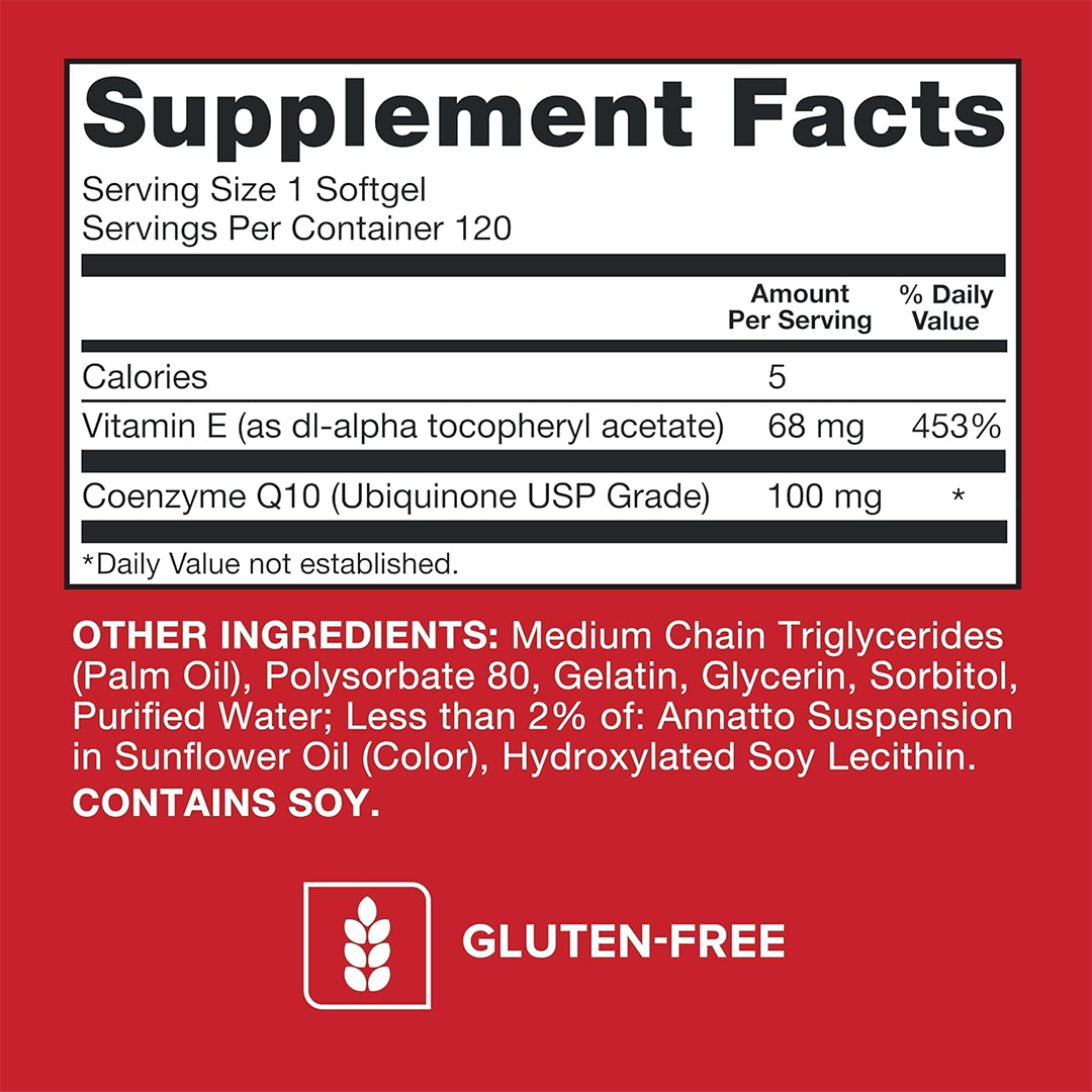 Qunol Ultra CoQ10 100mg Softgels