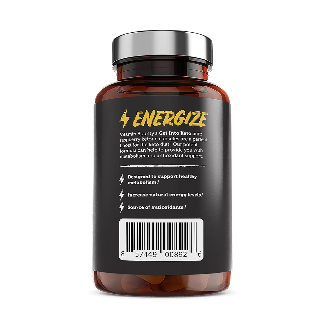Vitamin Bounty Raspberry Ketones Capsules for Weight Management & Metabolism Support