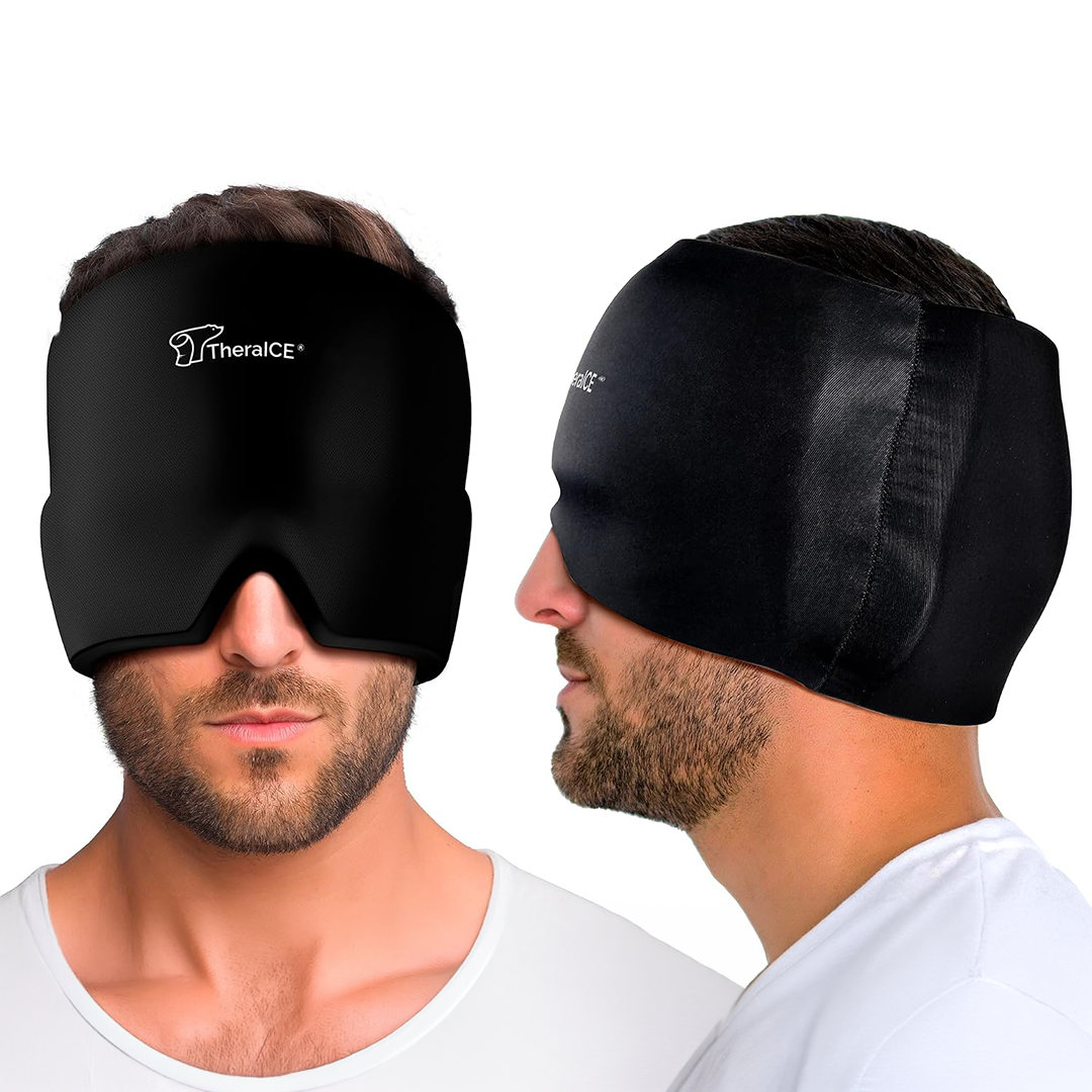 TheraICE Migraine Relief Cap Cooling Head & Face Ice Pack