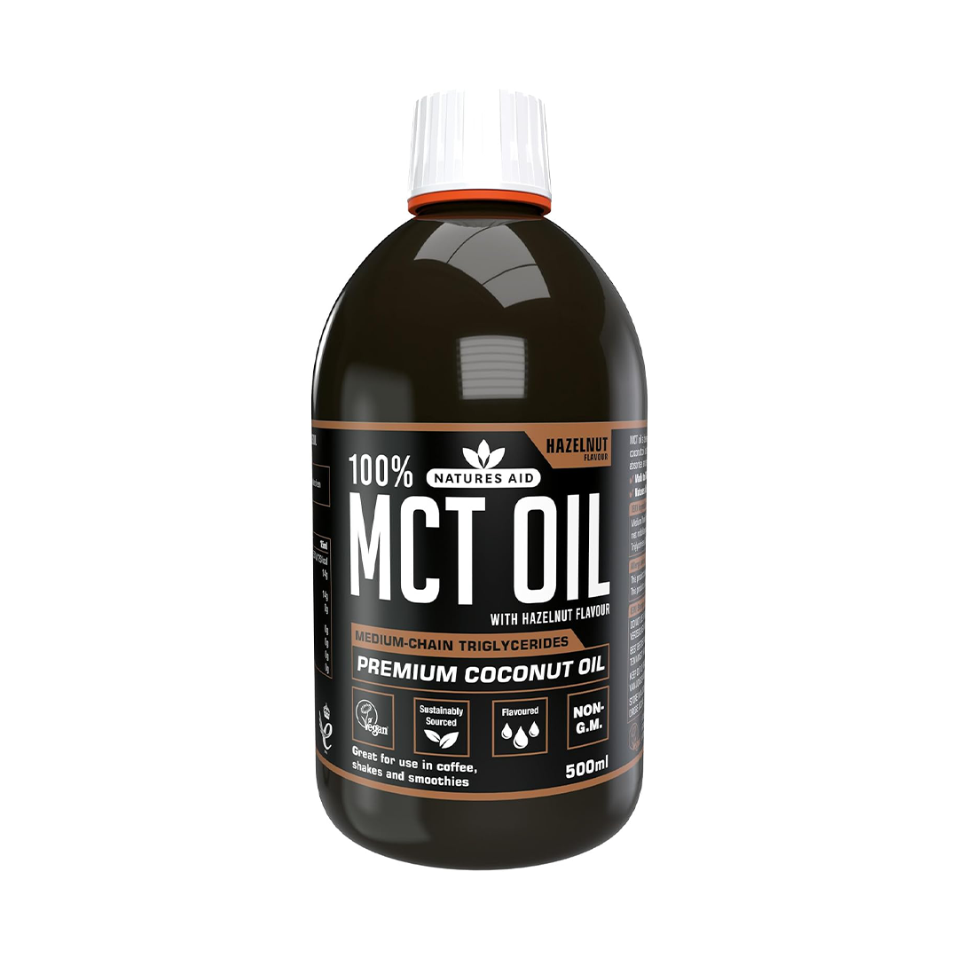 Natures aid 100 Percent Premium MCT Oil - 500ml
