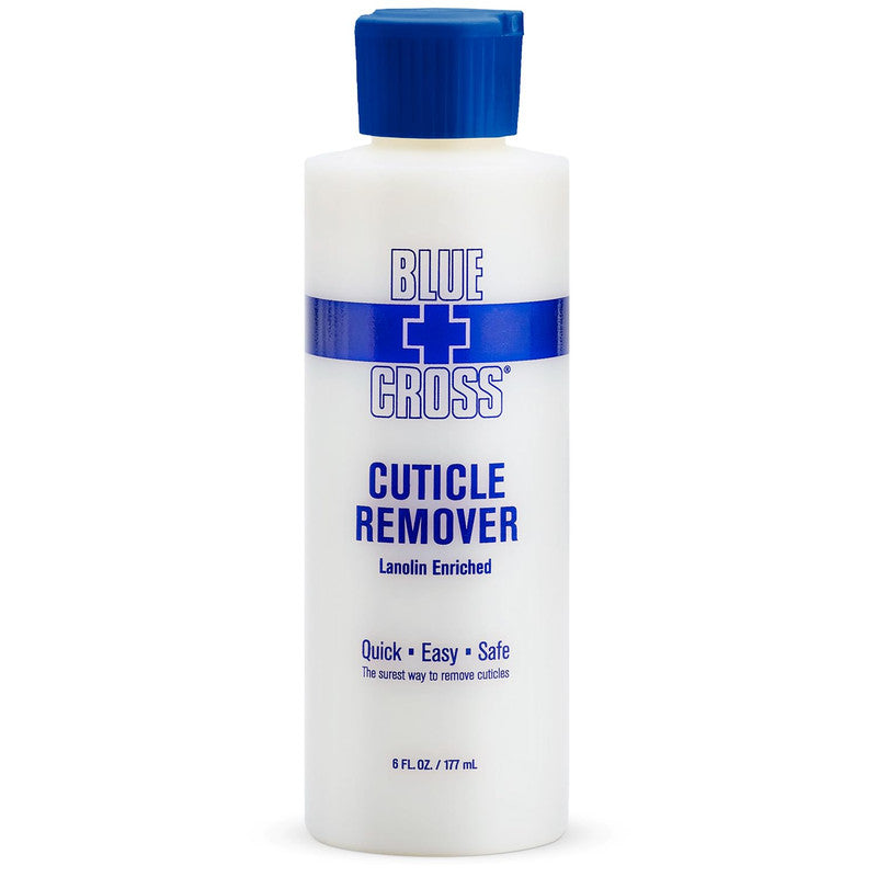 Blue Cross Cuticle Remover – Lanolin Enriched (6 fl oz / 177 ml)