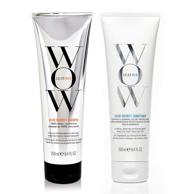 Color WOW Color Security Shampoo & Conditioner Duo (2 × 250 ml / 8.4 fl. oz.)